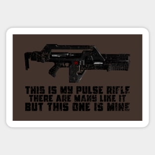 This is my Pulse Rifle Sticker